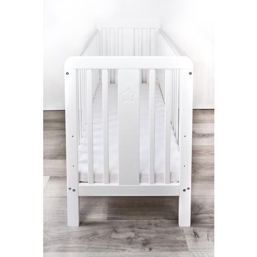 Woodies krevetić Star Cot - White  slika 7