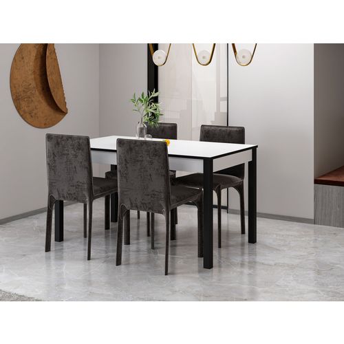 Elevate - White White Dining Table slika 2