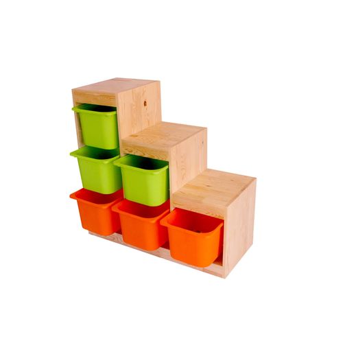 Woody Fashion Ormarić višenamjenski Oak Organizer slika 3