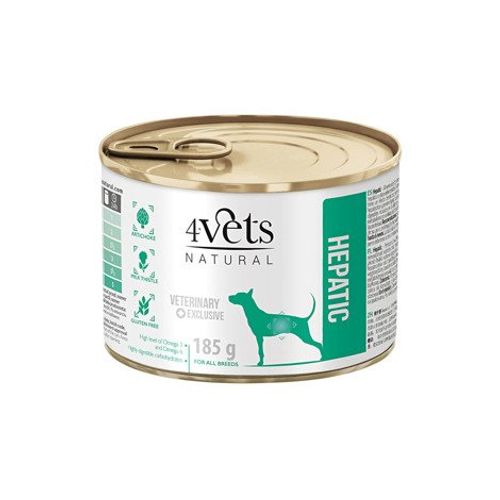 4Vets Natural Dog Veterinarska Dijeta Hepatic 185g slika 1