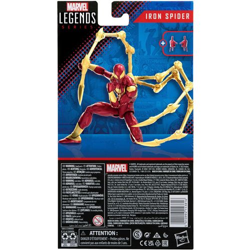 Marvel Legends Spiderman Iron Spider figura 15cm slika 4