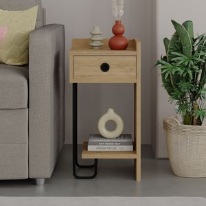 Sirius Right - Oak Oak Nightstand