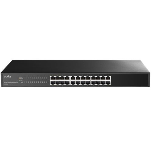 Cudy GS1024 24-Port 10/100/1000M Switch,24 x Gbit  RJ45 port, rackmount (alt. Teg1024d, PFS3024-24) slika 1