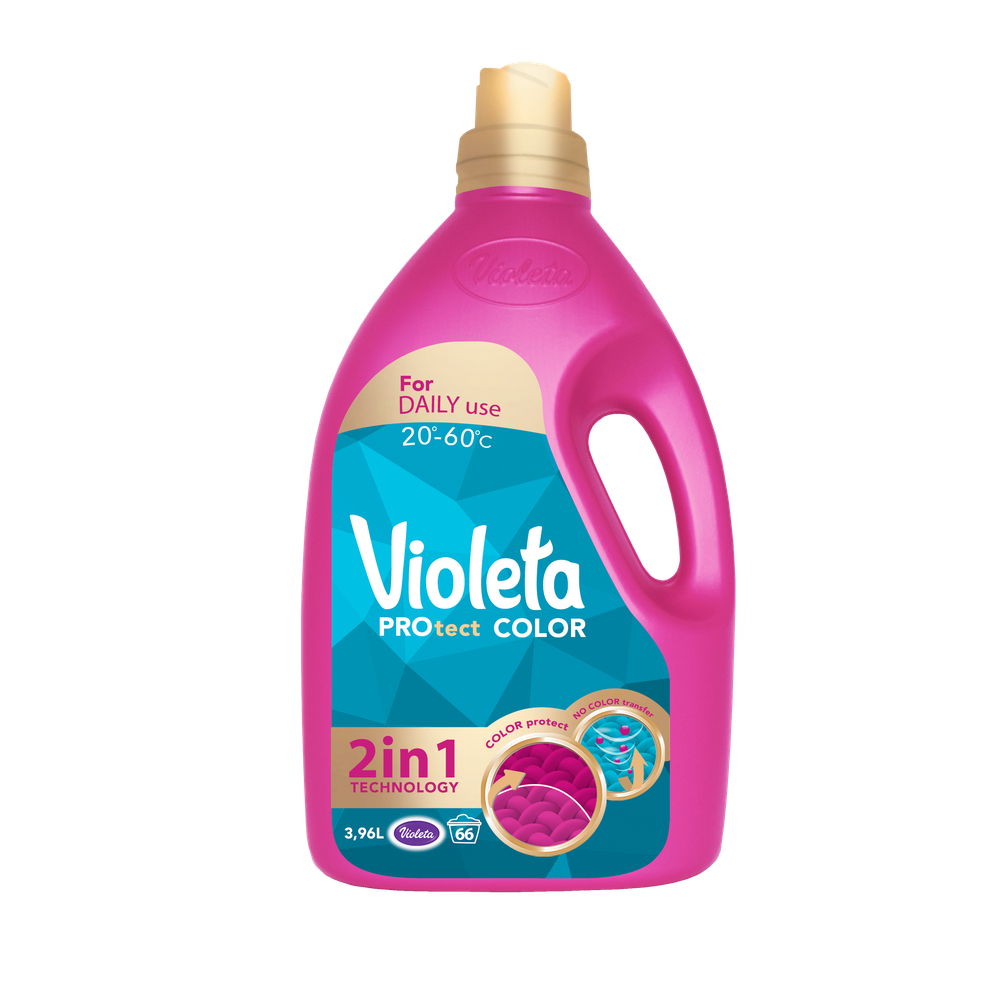 Violeta Tečni deterdžent za pranje veša PROtect Color 3,96L 66 pranja slika 1