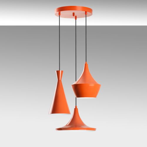 Tom - 3556 - Orange Orange Chandelier slika 5