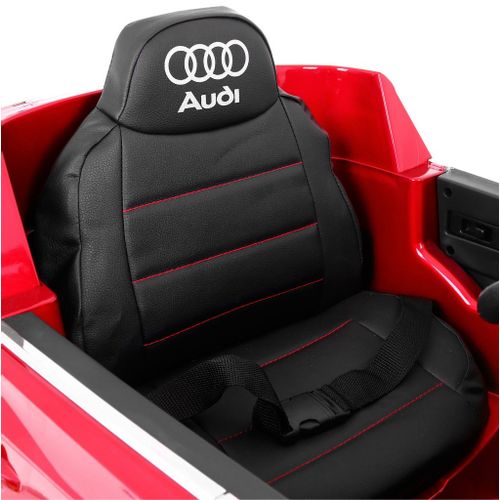 Licencirani auto na akumulator Audi Q7 - crveni/lakirani slika 5