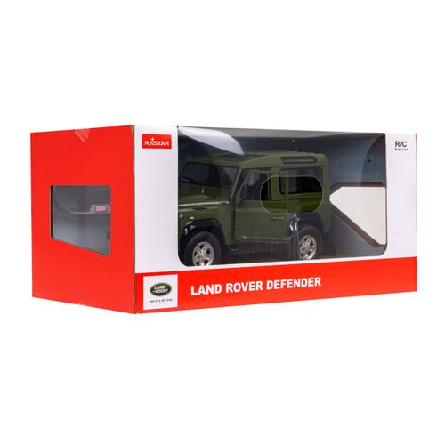 Licencirani auto na daljinsko upravljanje  Land Rover Defender 1:14 RASTAR - zeleni slika 2