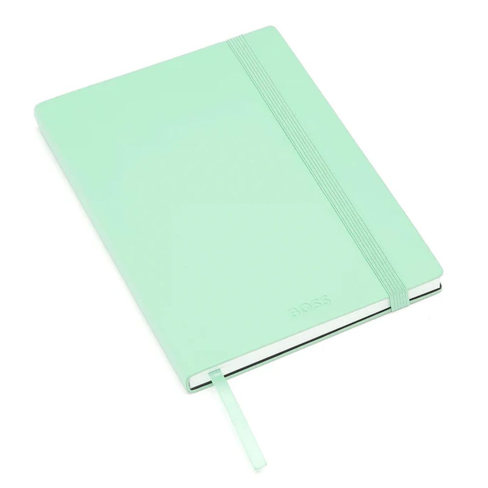 Hugo Boss notes A5 Classic Light HNH422TL, pastelno zeleni slika 4