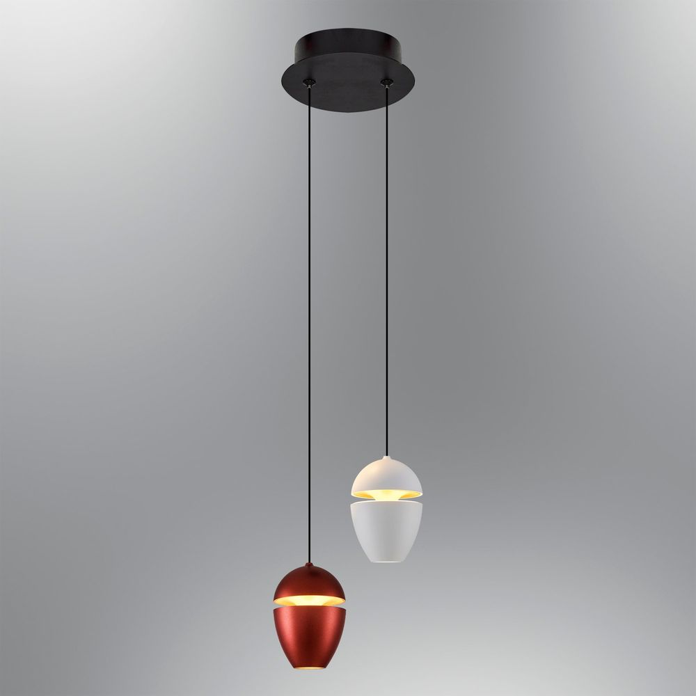 Luster 2807-2A-0104 – bijela i smeđa boja slika 1