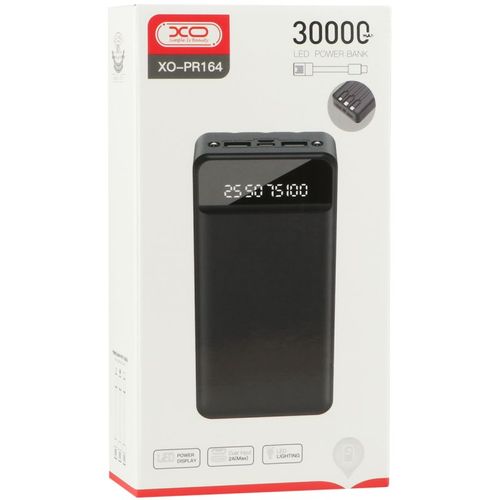 XO Power bank PR164 30000mAh usb kabl 3in1 slika 3