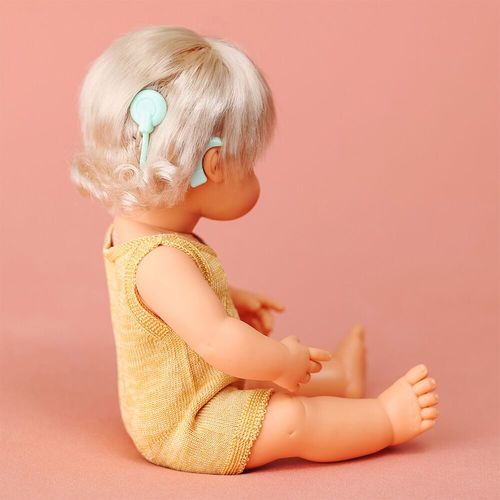 Miniland lutka Hearing implant 38cm Colourful slika 2