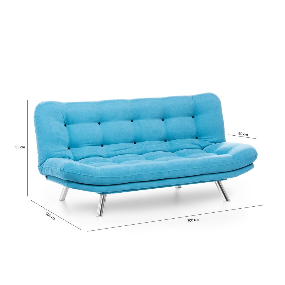 Misa Sofabed - Tirkizni Troosjed slika 9