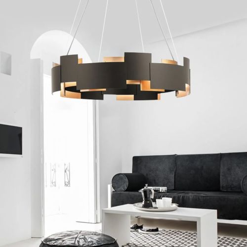 Lampa Viseća balck APP1561-6CP slika 4