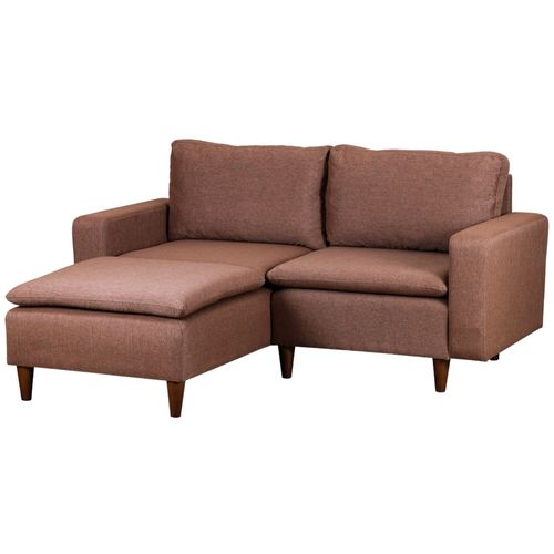 Atelier Del Sofa Kutna garnitura, Svijetlo smeđa, Lungo Mini - Light Brown slika 9