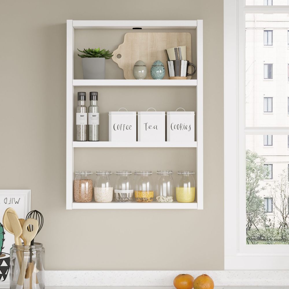 Pr1-W Bijela Zidna Polica slika 2