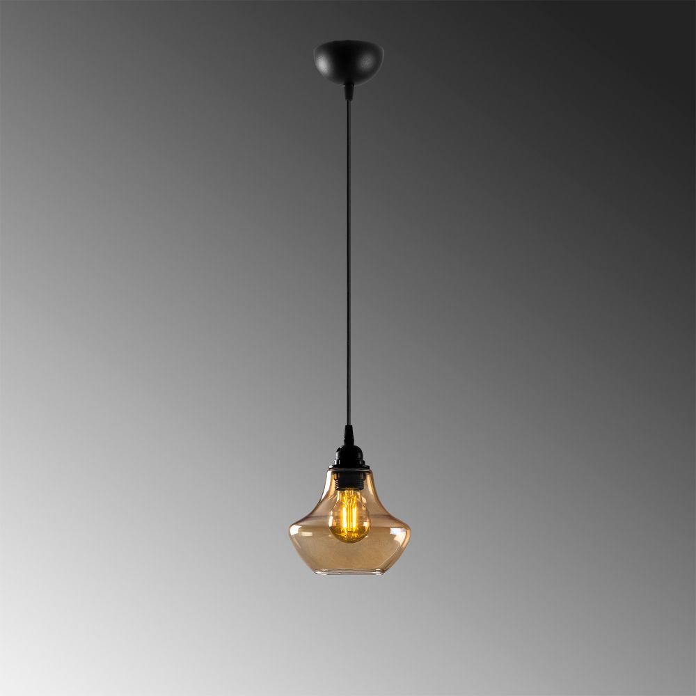 Elegantni Crni Luster sa Zlatnim Detaljima - Model 050 Gold slika 5