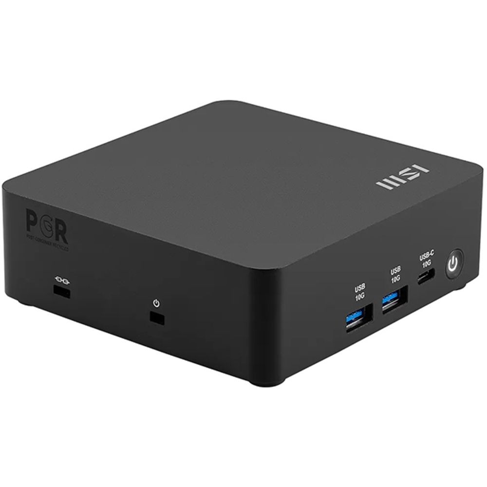 Mini stolno računalo MSI Cubi NUC AI 1UMG-073BEU barebone Core Ultra 7 / Wi-Fi 6E + BT / 2x2.5Gbps (crno) slika 1
