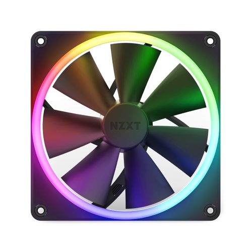 NZXT F140 RGB 140mm ventilator crni (RF-R14SF-B1) slika 1