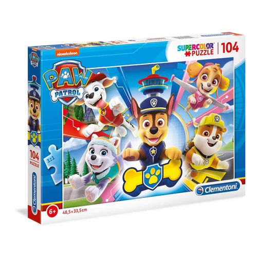 Clementoni puzzle 104 kom crtani junaci SORT slika 4