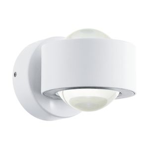 Eglo Treviolo vanjska zidna/2, led, 3w, 900lm, ip44, lijevani aluminij/bijelo/ staklo 