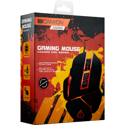 Canyon Hazard GM-6 Optical Gaming miš CND-SGM6N slika 6