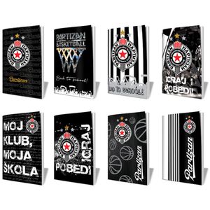 PanGraf 751 Sveska A4 Lux Partizan - Meki uvez, 70g, 48 listova