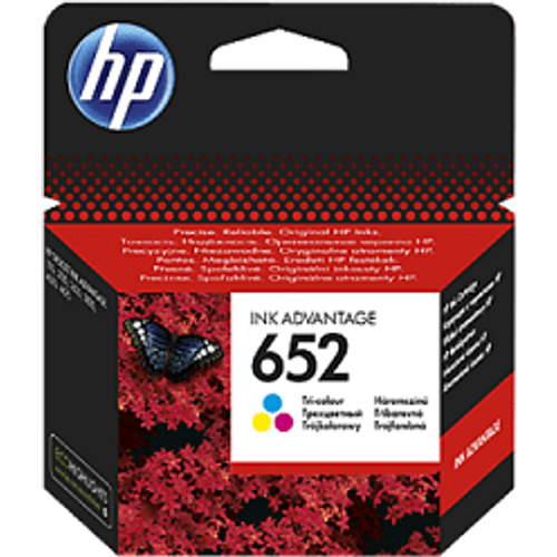 HP Ink F6V24AE No.652 color slika 1