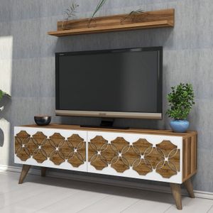 TV komoda Nisan - boja orahovine