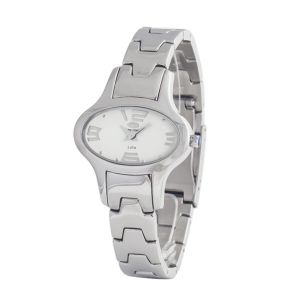 Ženski sat Time Force TF2635L-04-1 (Ø 36 mm) - Srebrni Elegantan Ručni Sat