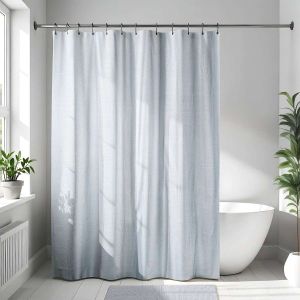 Tendance zavjesa za kadu 18x200 cm mikrofiber, svijetlo siva