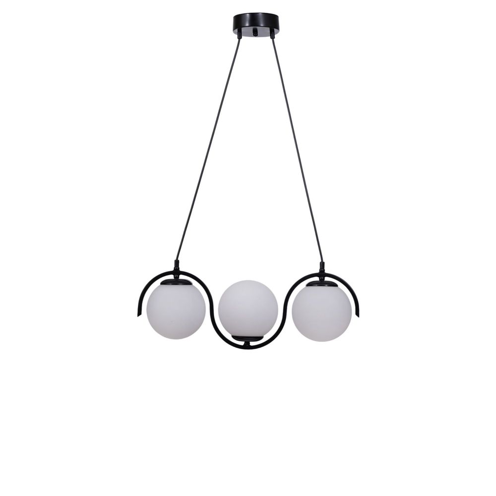 Opviq Luster 457, Bijela, Crna slika 2