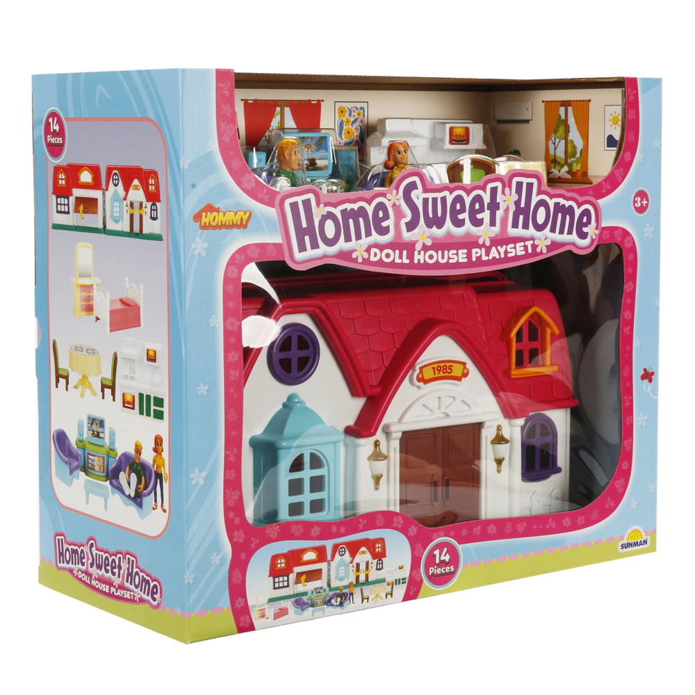 Sunman 05676 Kućica za lutke Home Sweet Home slika 5