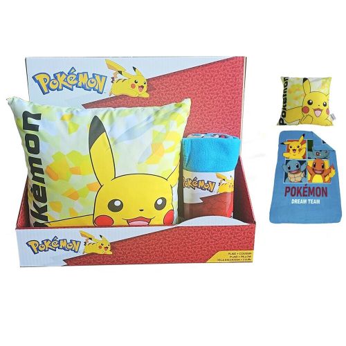 Pokemon pokrivač i jastučić set slika 1