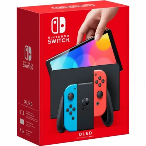 Nintendo Switch Konzola OLED Red + Blue Joy-Con slika 3