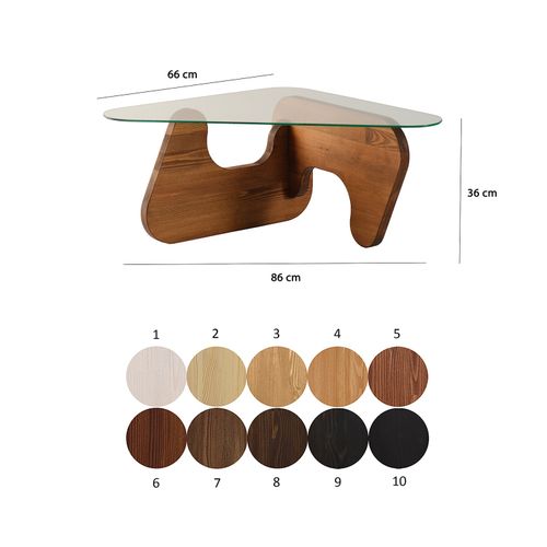 Freya - Chesnut Chesnut Coffee Table slika 8