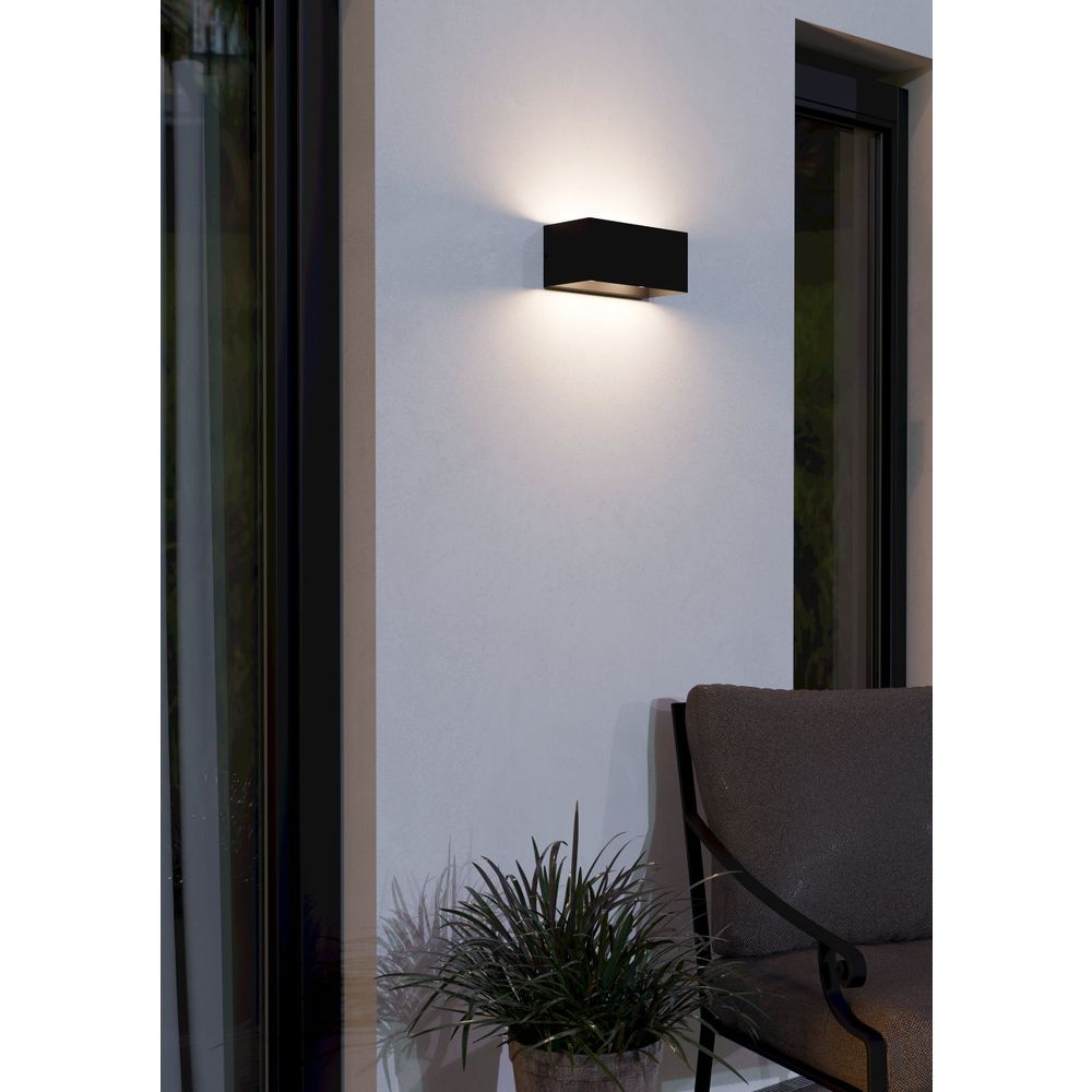 LESMO Zidna Rasvjeta - OD-LED-WL/4 Crna/Prozirna slika 2