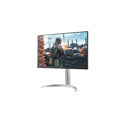 LG 27UP650P-W 27'' IPS 4K UHD 3840x2160@60Hz, 16:9, 1200:1, 5ms, 400cd/m², 178°/178°, HDR10, 2 HDMI, 1 DP 1.4, AMD FreeSync, VESA 100x100mm, Tilt, Height, Black/Silver, 3yw slika 3