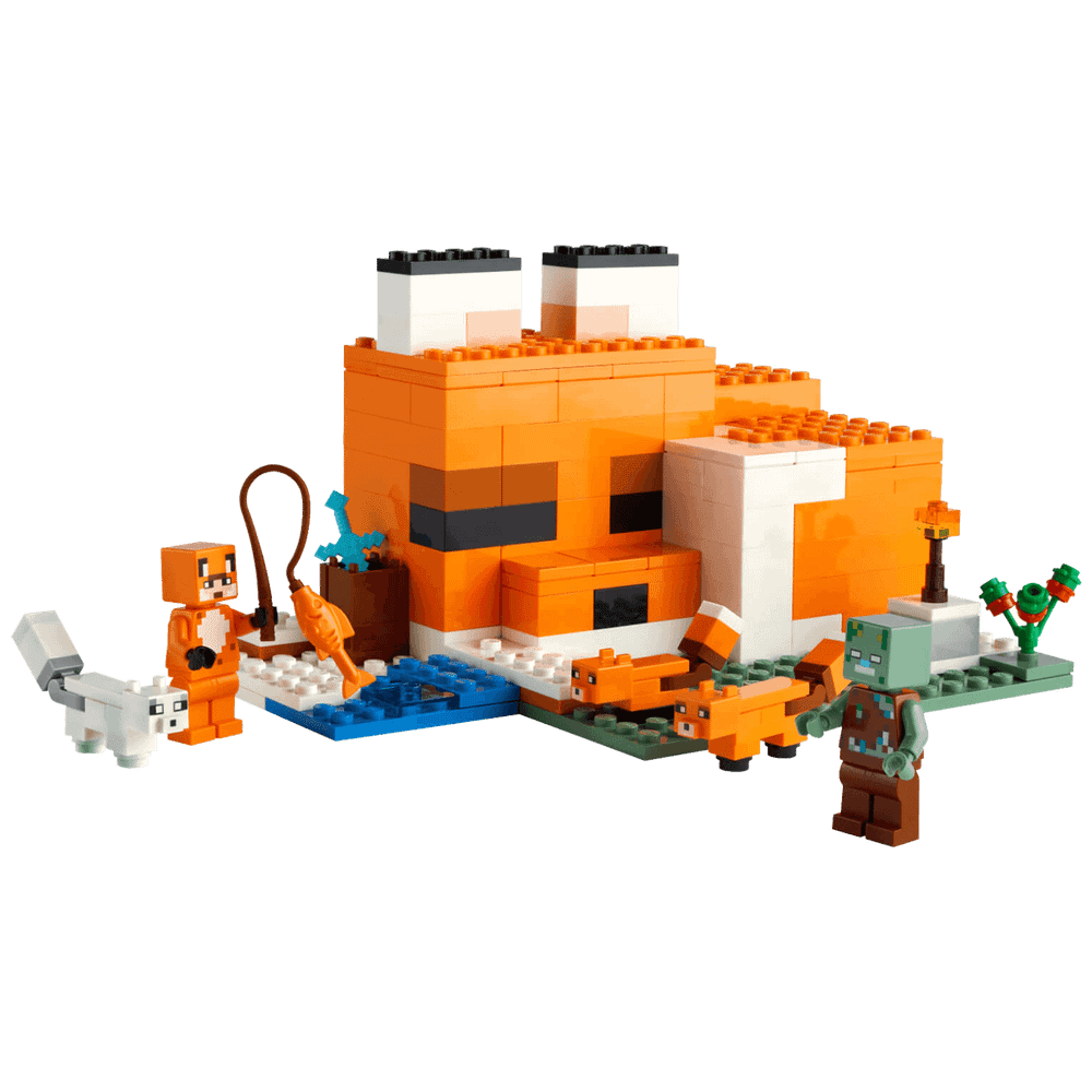Lego Lisičje prenoćište, LEGO Minecraft slika 3