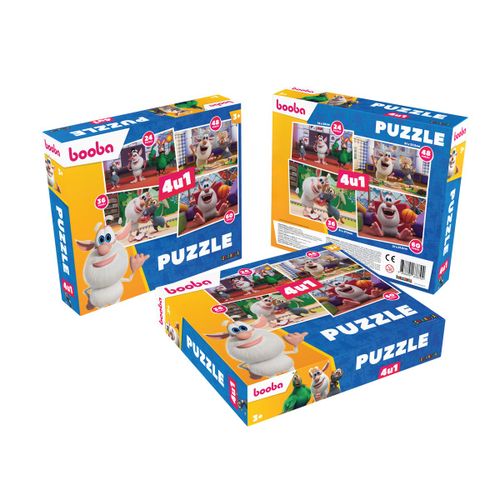 Booba: Puzzle 4U1 - 168 Kom slika 1