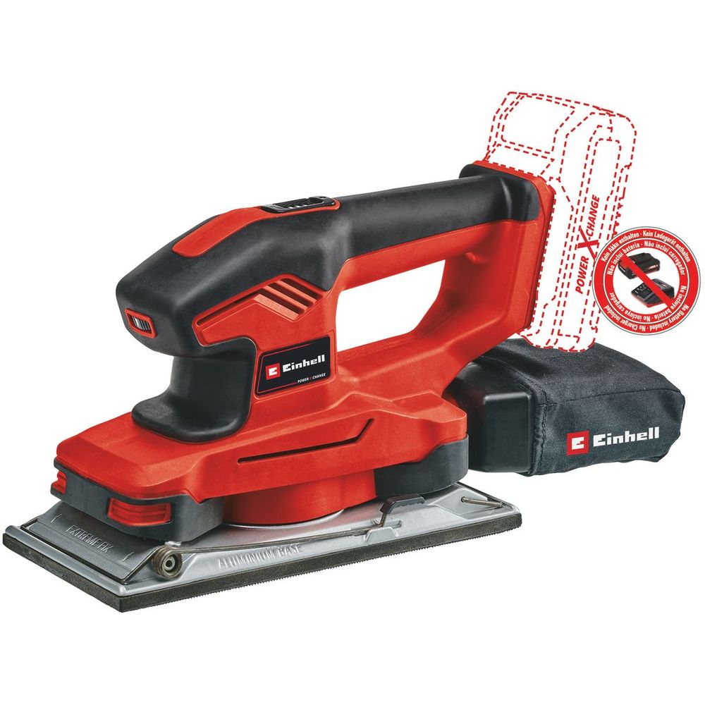 Einhell Akumulatorska vibraciona brusilica TE-OS 18/230 Li-Solo slika 2