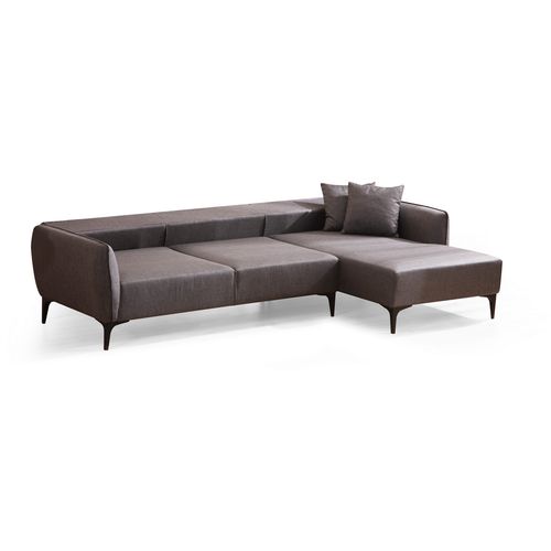 Atelier Del Sofa Kutna garnitura, Tamno siva, Belissimo Right - Dark Grey slika 6