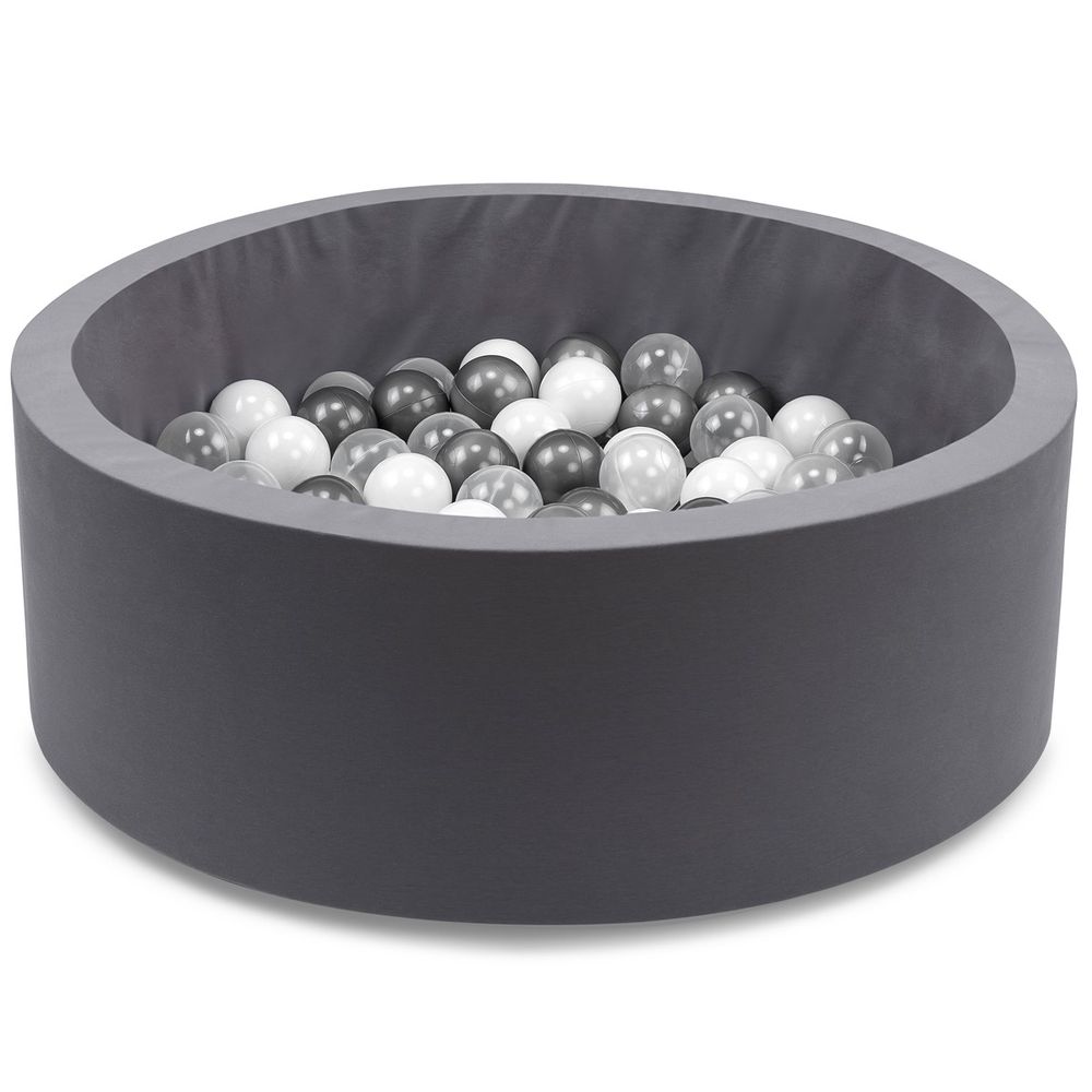 Bazen s lopticama Bubble Pops 150 - sivi slika 7