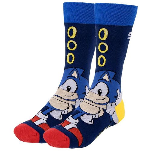 Sonic the Hedgehog pack 3 adult socks slika 4