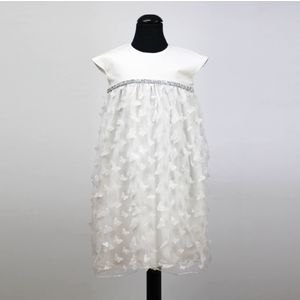 Modna kućica Dizzy Svečana keper haljina s bijelim 3D tilom 