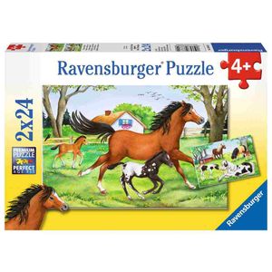 Ravensburger Puzzle svijet konja 2x24kom