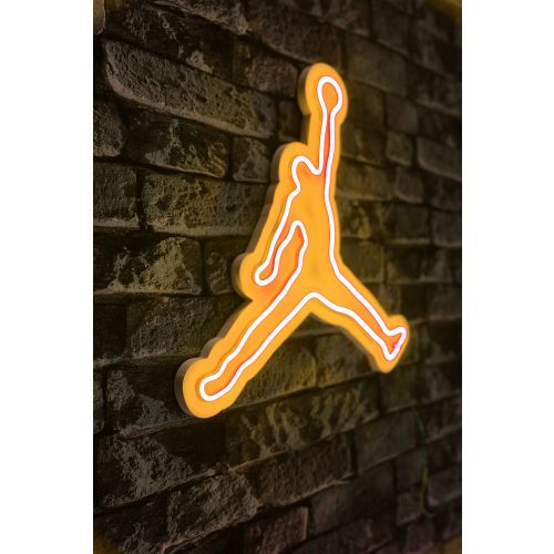 Wallity Ukrasna plastična LED rasvjeta, Basketball - Yellow slika 8