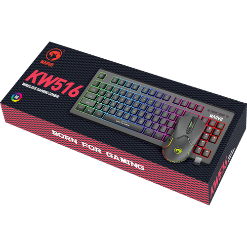 Marvo bežični gaming set (tipkovnica i miš) KW516 slika 8