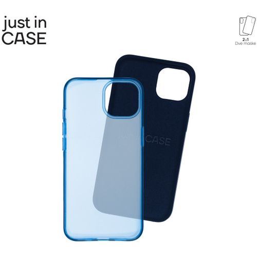 2u1 Extra case MIX paket PLAVI za iPhone 13 slika 3