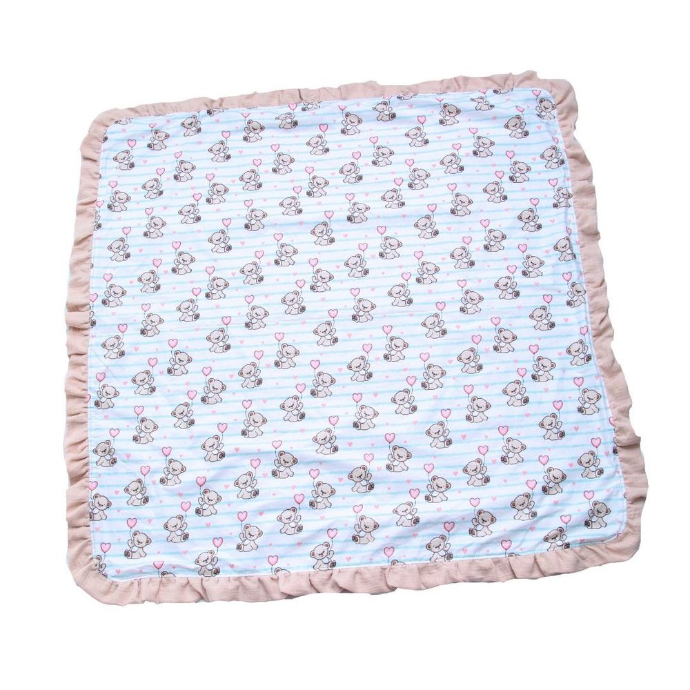 AMEA Dvoslojna dekica Bear 105x105cm slika 1