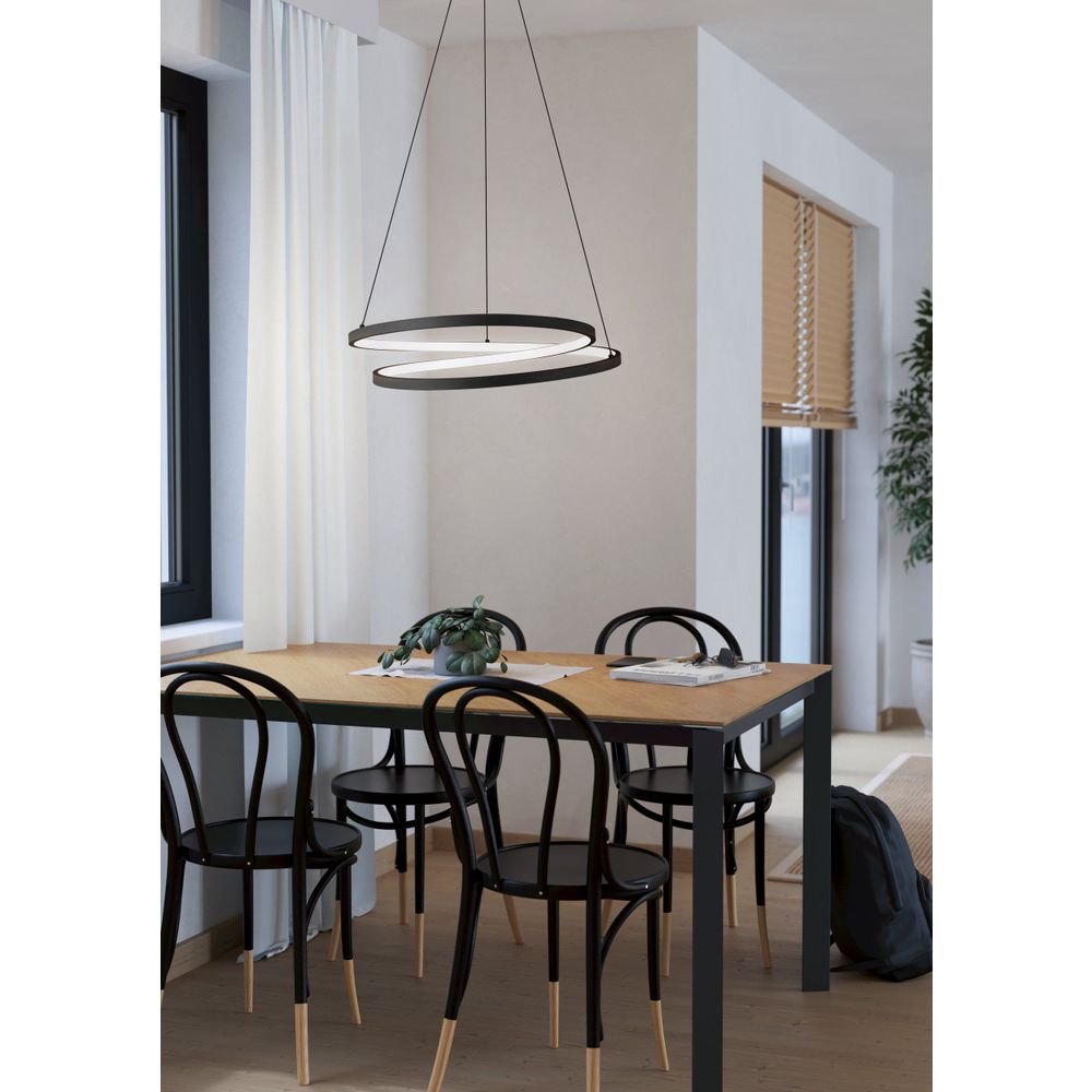Eglo visilica/1, LED, 37W, crno/bijela "Ruotale" slika 5